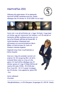 Höstträffen 2011