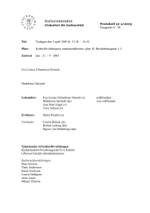 Anmälan av stipendiater år 2005 från