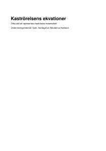 Kaströrelsens ekvationer.nb