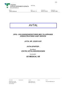 AD Medical AB - Västra Götalandsregionen