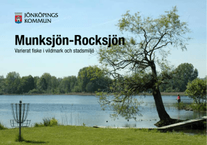 Munksjön-Rocksjön - Jönköpings kommun