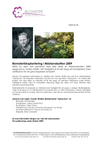 2009-06-30 Blomsterlöksplantering i Mästarrabatten 2009 Tillhör du