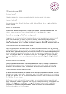 Världsteaterbudskapet 2016 Om teater behövs? Fråga tusentals