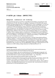 P-ACTH på Cobas (NPU01785)