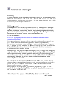 Homeopati och vetenskapen - Svensk center för holistisk homeopati