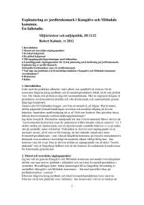 Exploatering av jordbruksmark i Kungälvs och