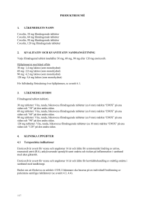 Coxolin film-coated tablet SmPC