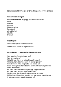 Lärarmaterial till Den stora förändringen