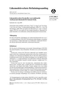 Rättelseblad LVFS 2006:3