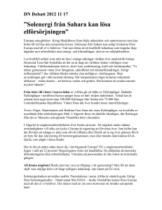 DN Debatt 2012 11 17 - S-info