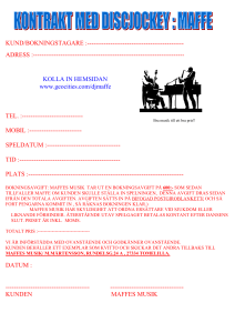 Kontrakt - GEOCITIES.ws