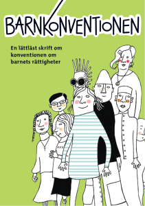 Ladda ner en lättläst skrift om konventionen om barnets rättigheter