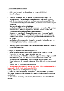 Viltvårdsbidrag till kretsarna