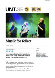 Musik för folket