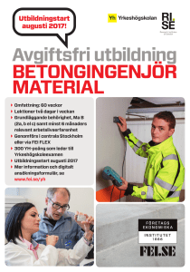 betongingenjör material