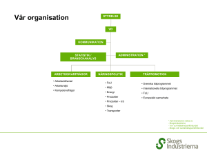 Vår organisation