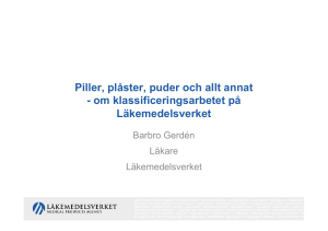 Piller plåster puder och allt annat Piller, plåster, puder och allt annat