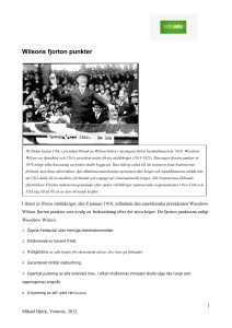 Wilsons fjorton punkter