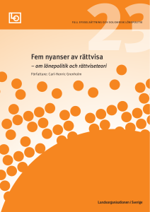 Fem nyanser av rättvisa