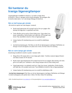 Kemis och energimyndighetens info: