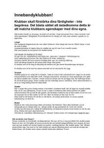 Innebandyklubban