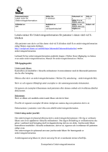 Exempelrutin utskrivning slutenvård