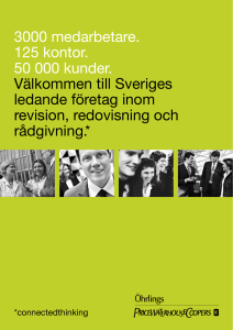 3000 medarbetare. 125 kontor. 50 000 kunder. Välkommen