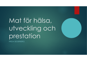 Mat för hälsa utveckling och prestation officiell [Read-Only]