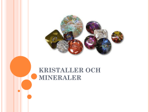 kristaller och mineraler