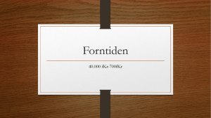 Forntiden