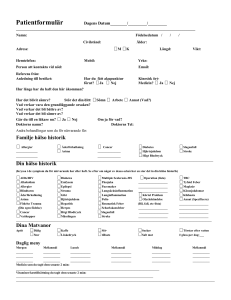 New Patient Intake Form