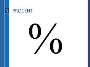 PROCENT