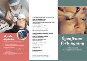 Ögonfrans- förlängning