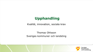 Upphandling