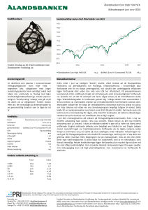 Månadsrapport - alandsbanken.se
