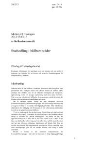 Motivering - Riksdagens öppna data
