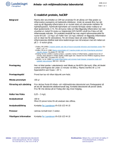 C-reaktivt protein CRP