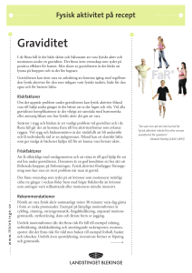 Graviditet - Landstinget Blekinge