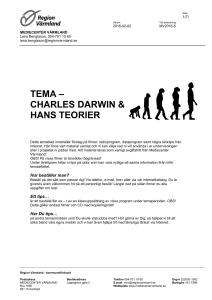 Charles Darwin - Region Värmland