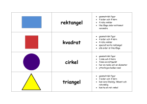rektangel kvadrat cirkel triangel