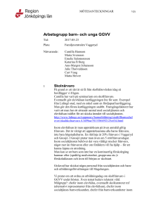 Arbetsgrupp barn- och unga