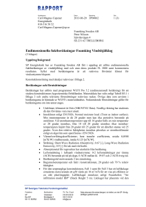 rapport - Foamking