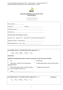 Dominerande neurologiskt symtom