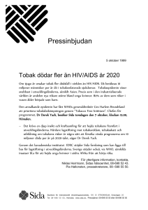 Pressmeddelande