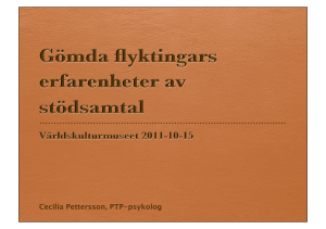 Cecilia Pettersson, PTP
