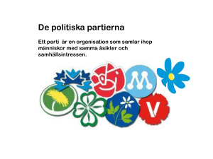 Val och partier