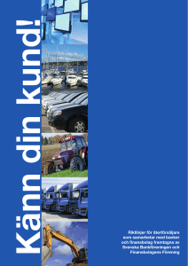 Känn din kund - Svenska Bankföreningen
