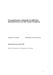 Sammanfattning - Stockholms universitet