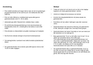 Användning Skötsel