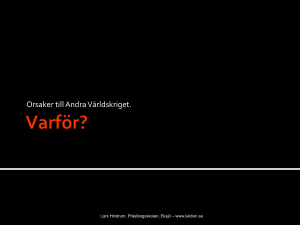 Varför? - Transtenskolan